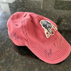 Patriots Randy Moss Autographed Hat